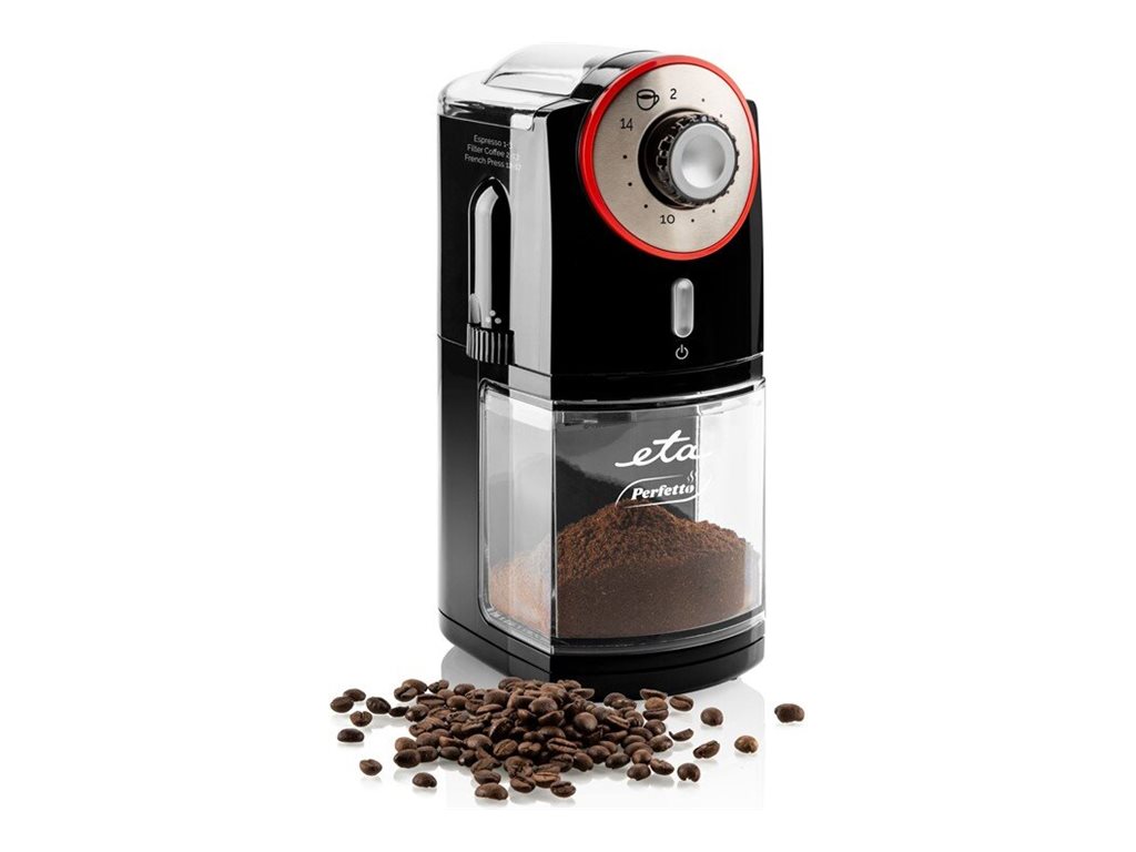 ETA | Grinder | Perfetto ETA006890000 | 100 W | Coffee beans capacity 200 g | Lid safety switch | Number of cups Up to 14 pc(s) | Black - Image 3