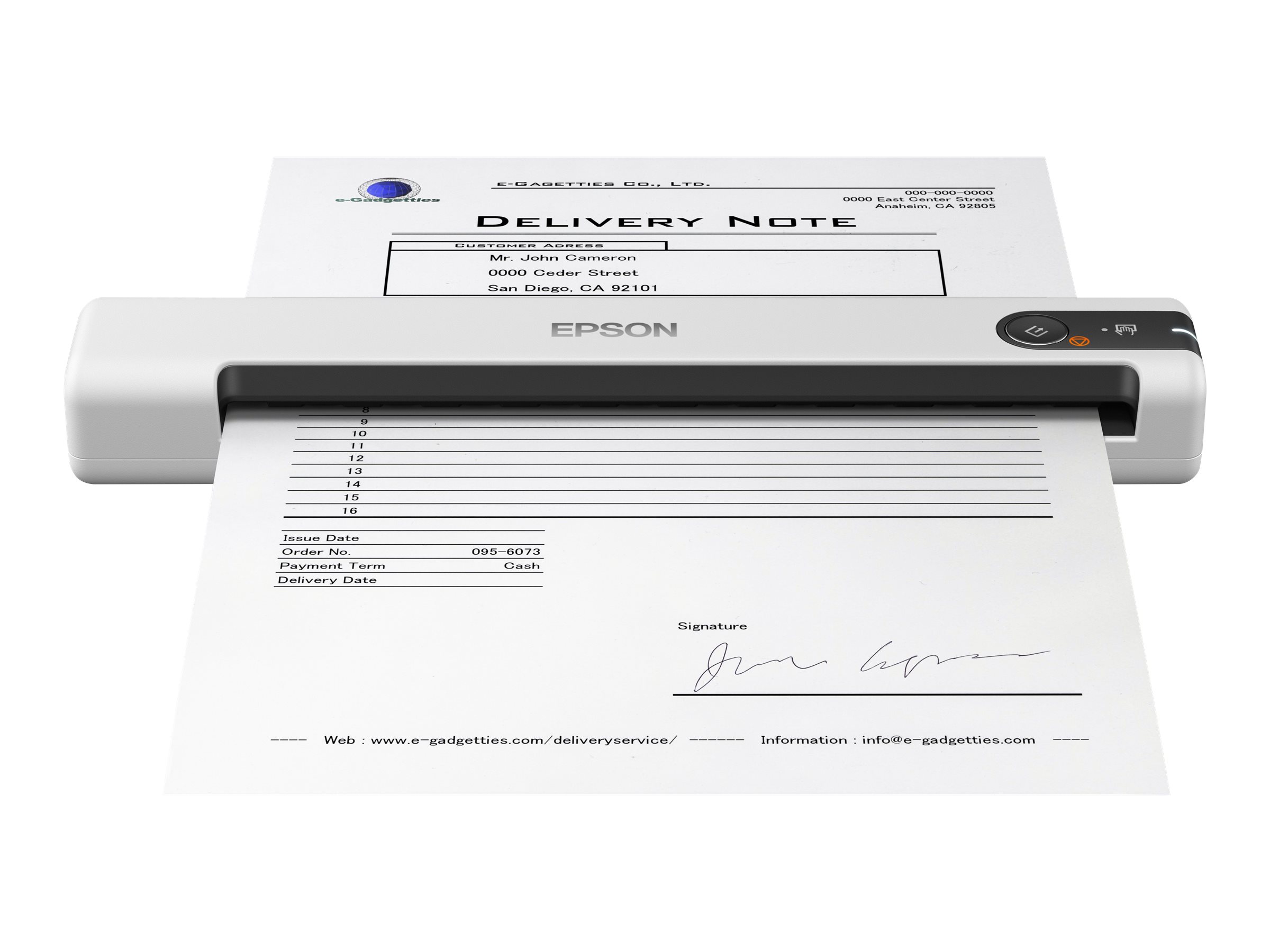 Epson | Mobile document scanner | WorkForce DS-70 | Colour - Image 2