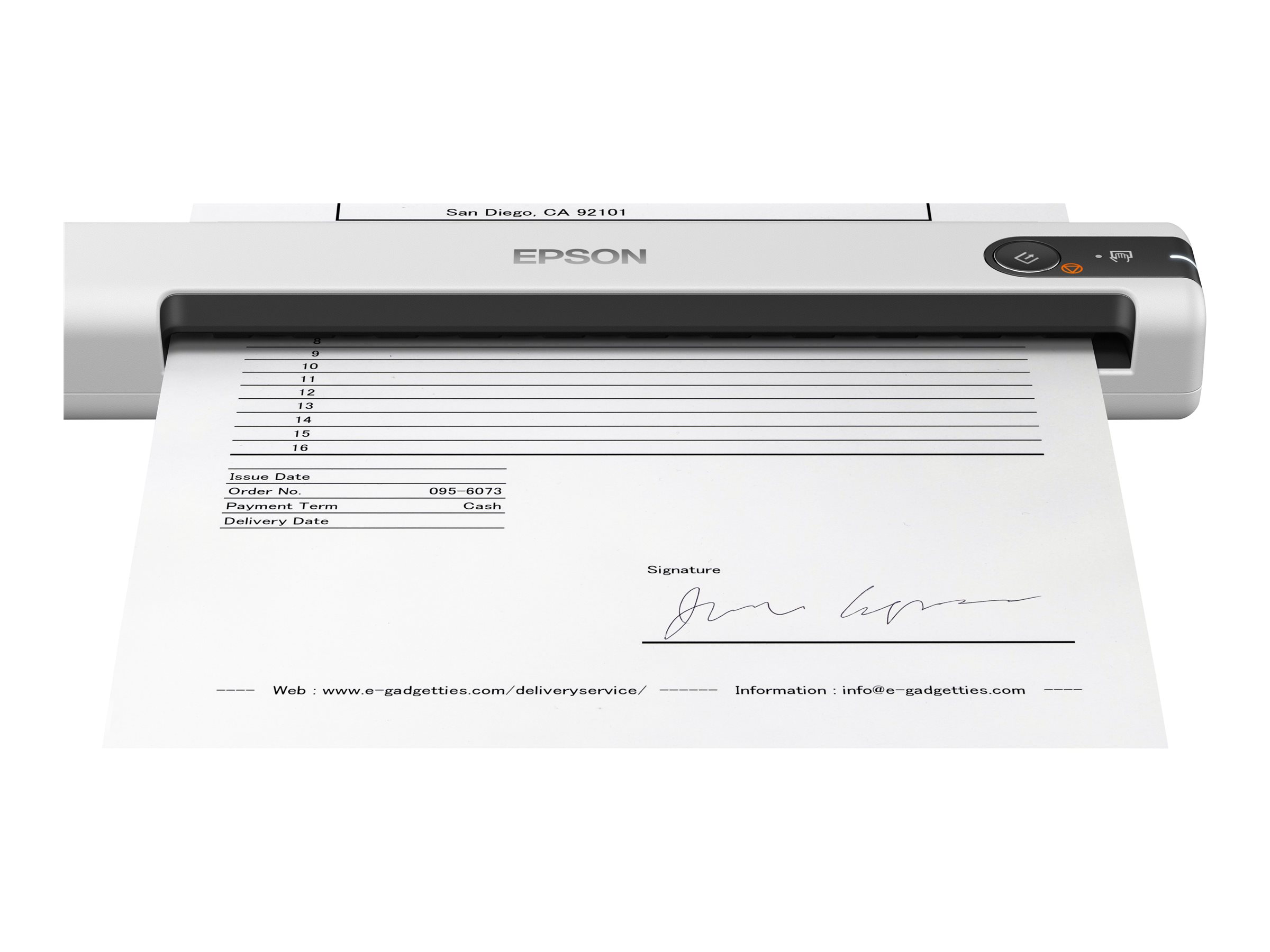 Epson | Mobile document scanner | WorkForce DS-70 | Colour - Image 3