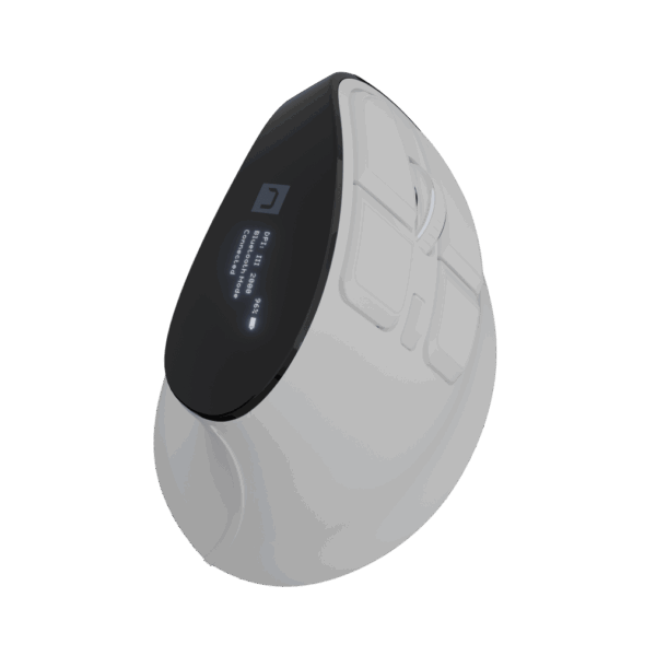 Natec Mouse | Euphonie Pro | Wireless | 2.4 GHz, Bluetooth | White