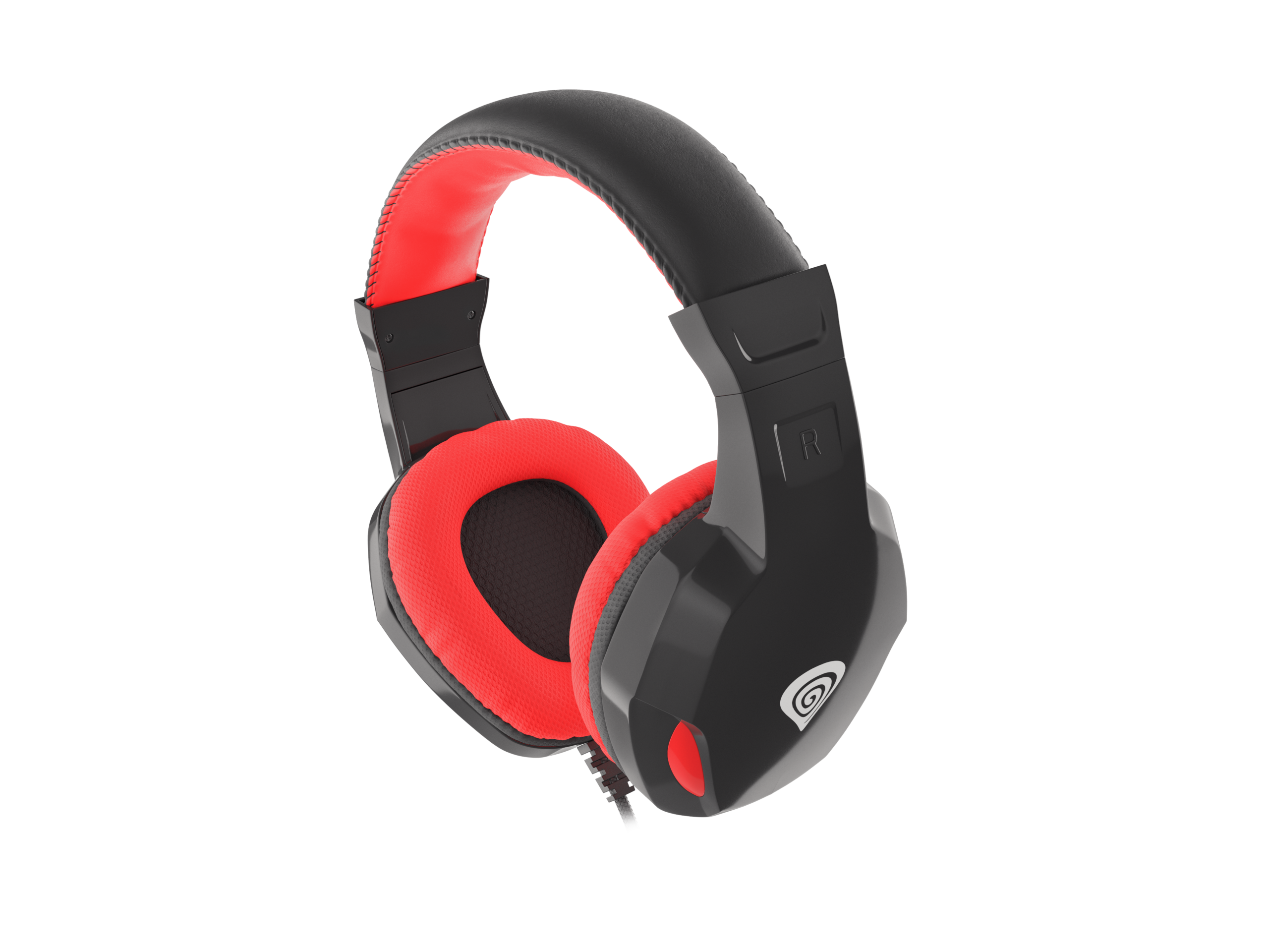 GENESIS ARGON 110 Gaming Headset, On-Ear, Wired, Microphone, Black/Red | Genesis | ARGON 110 | Wired | On-Ear - Image 5