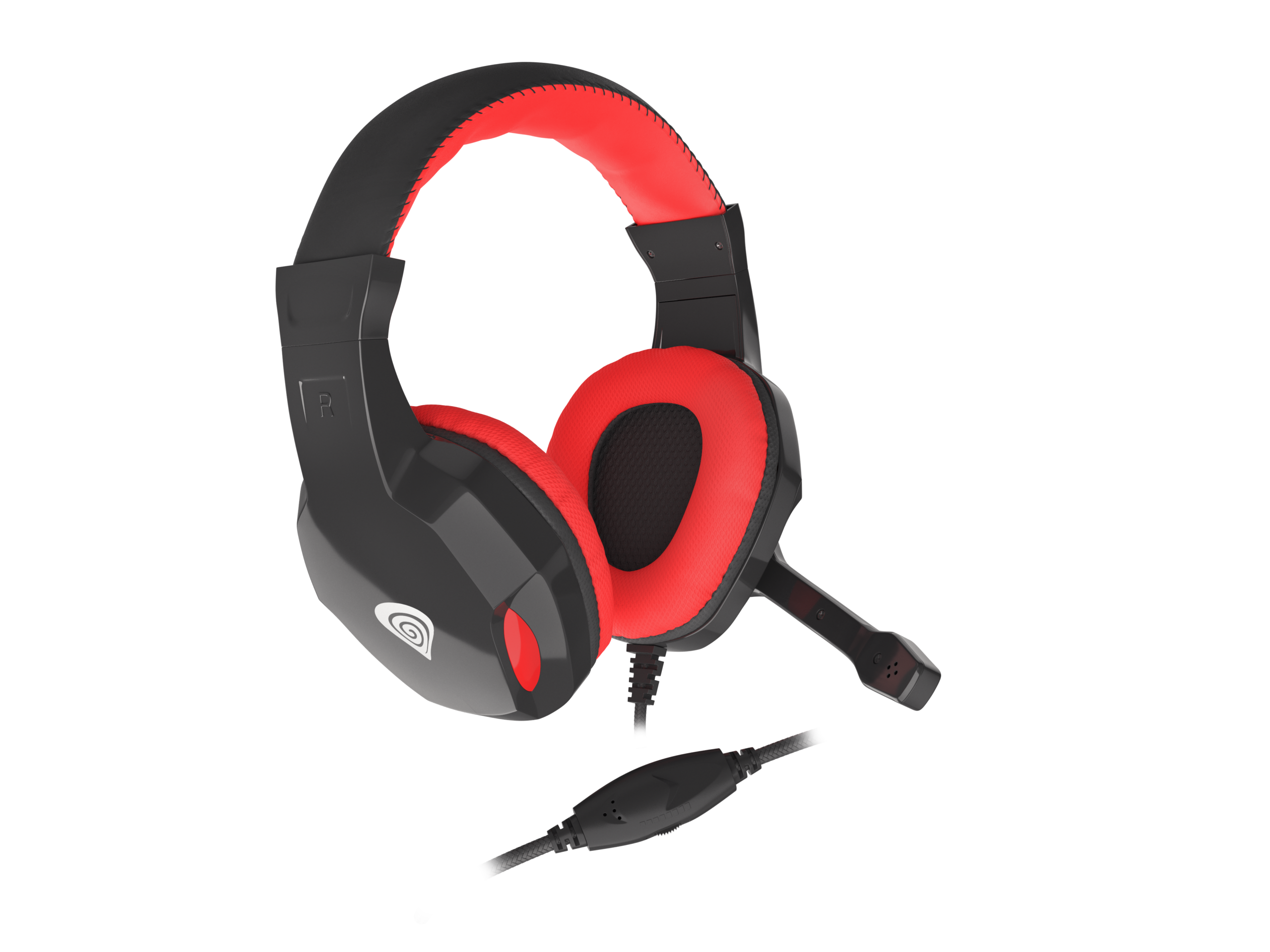 GENESIS ARGON 110 Gaming Headset, On-Ear, Wired, Microphone, Black/Red | Genesis | ARGON 110 | Wired | On-Ear - Image 7