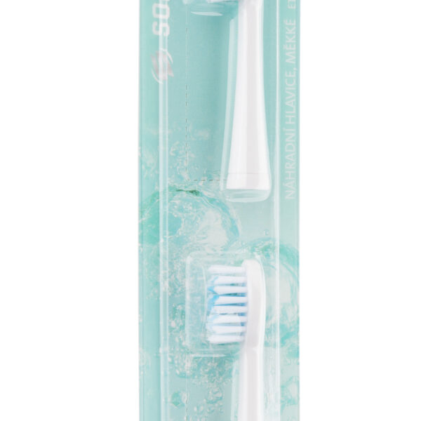 ETA | Toothbrush replacement  for ETA0709 | Heads | For adults | Number of brush heads included 2 | Number of teeth brushing modes Does not apply | White