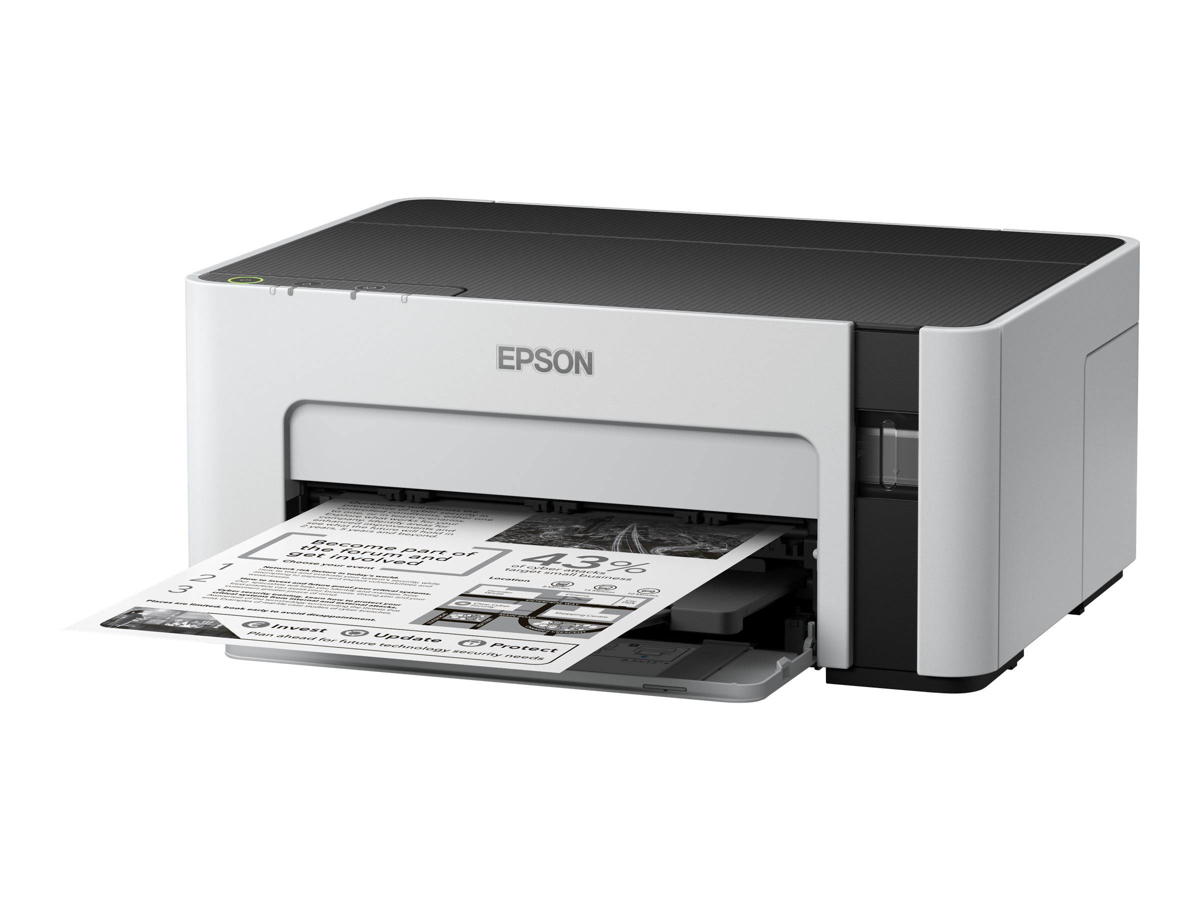 Epson EcoTank M1100 | Inkjet | Mono | Standard | Grey - Image 2