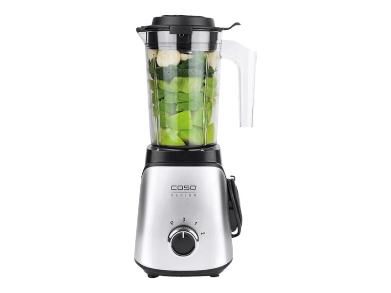 Caso | Blender with vacuum function | B300 VacuServe | Tabletop | 300 W | Jar material BPA-free Tritan | Jar capacity 0.7 L | Mini chopper | Stainless steel - Image 4