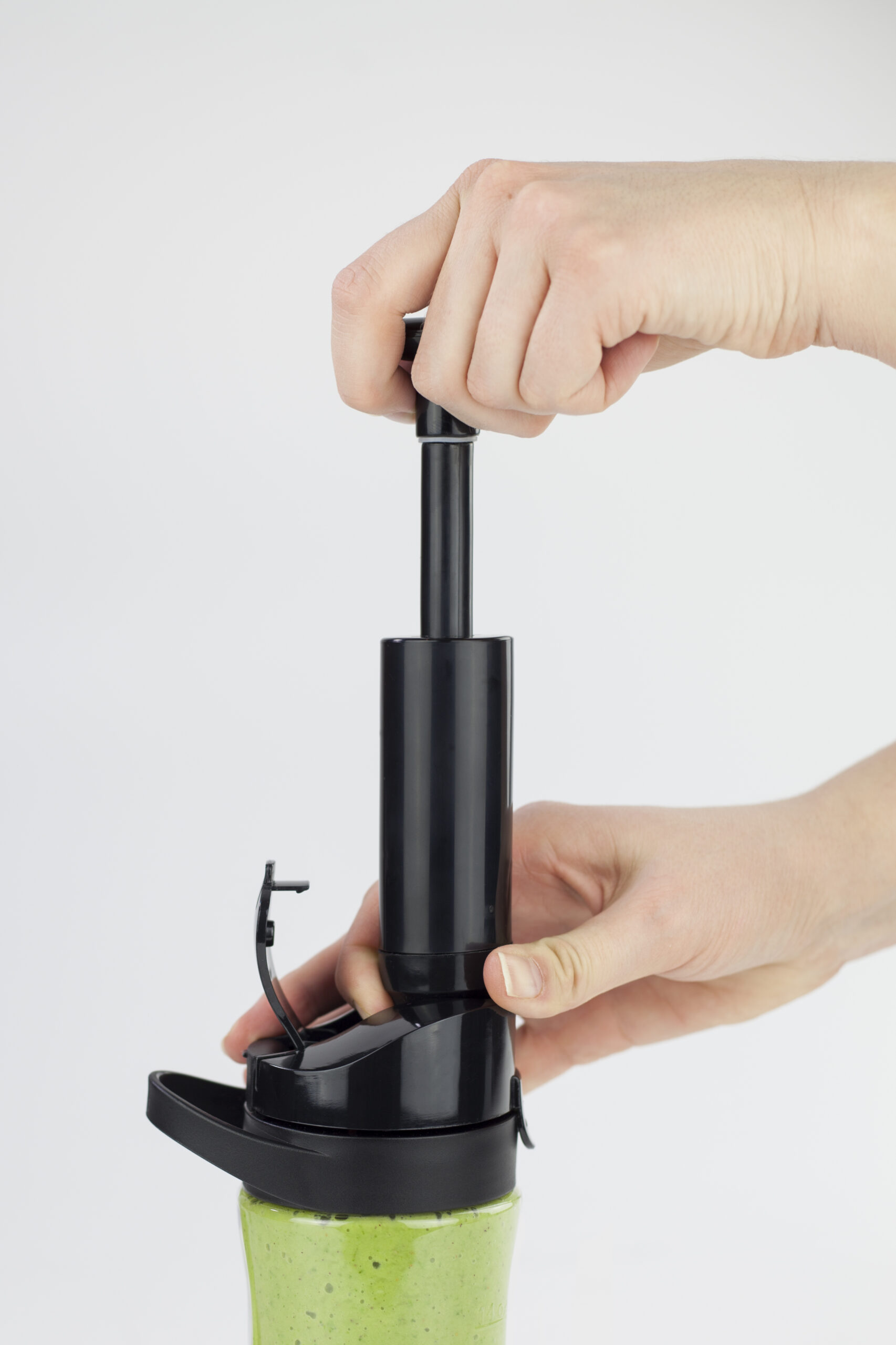 Caso | Blender with vacuum function | B300 VacuServe | Tabletop | 300 W | Jar material BPA-free Tritan | Jar capacity 0.7 L | Mini chopper | Stainless steel - Image 11