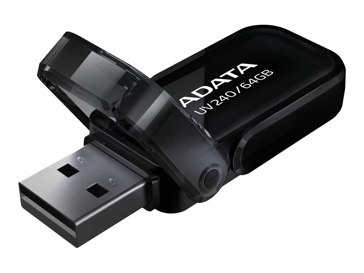 ADATA | DashDrive UV240 | 64 GB | USB 2.0 | Black - Image 2