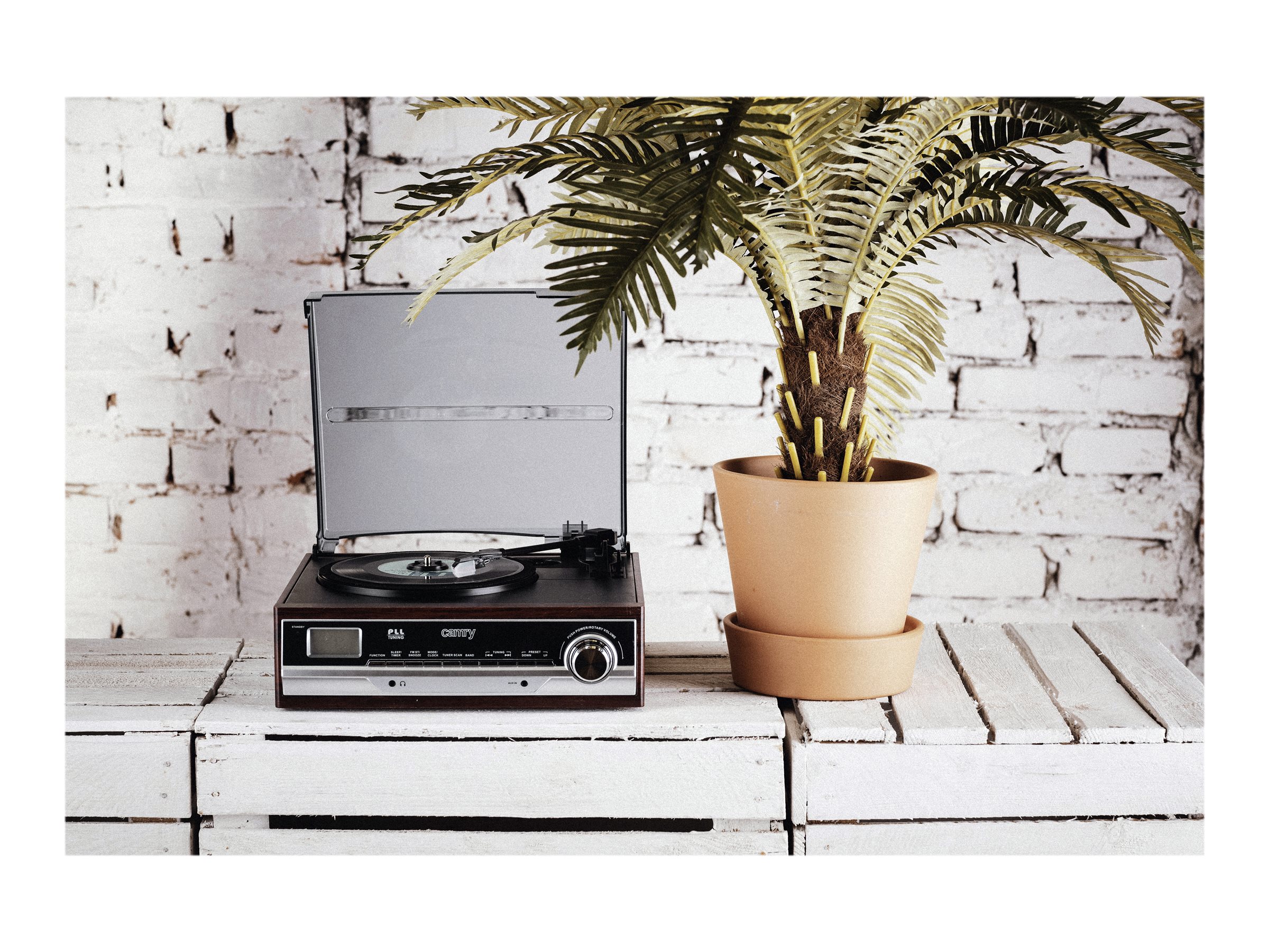Camry | Turntable | CR 1168 | Bluetooth | USB port | AUX in - Image 16