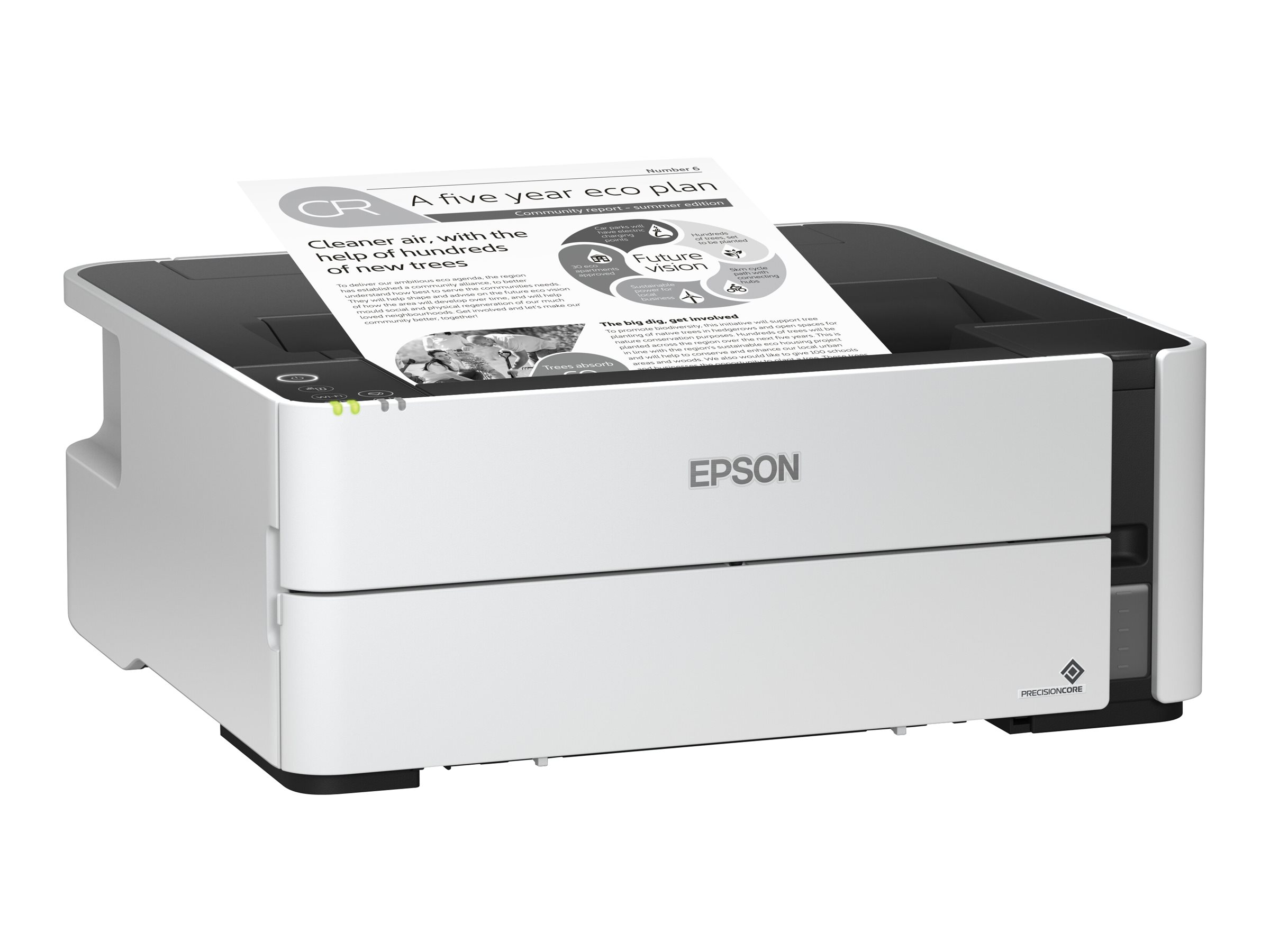 Epson EcoTank M1180 | Inkjet | Mono | A4 | Wi-Fi | Grey - Image 4