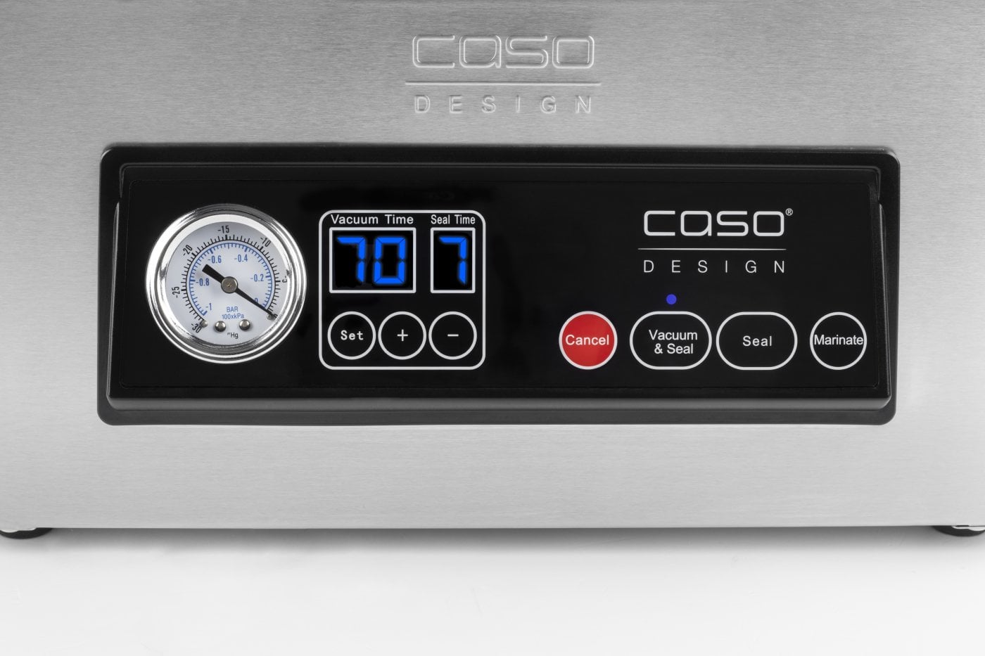 Caso | Chamber Vacuum sealer | VacuChef 70 | Power 350 W | Stainless steel - Image 4