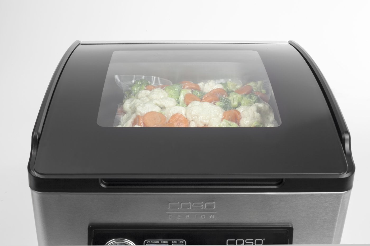 Caso | Chamber Vacuum sealer | VacuChef 70 | Power 350 W | Stainless steel - Image 5