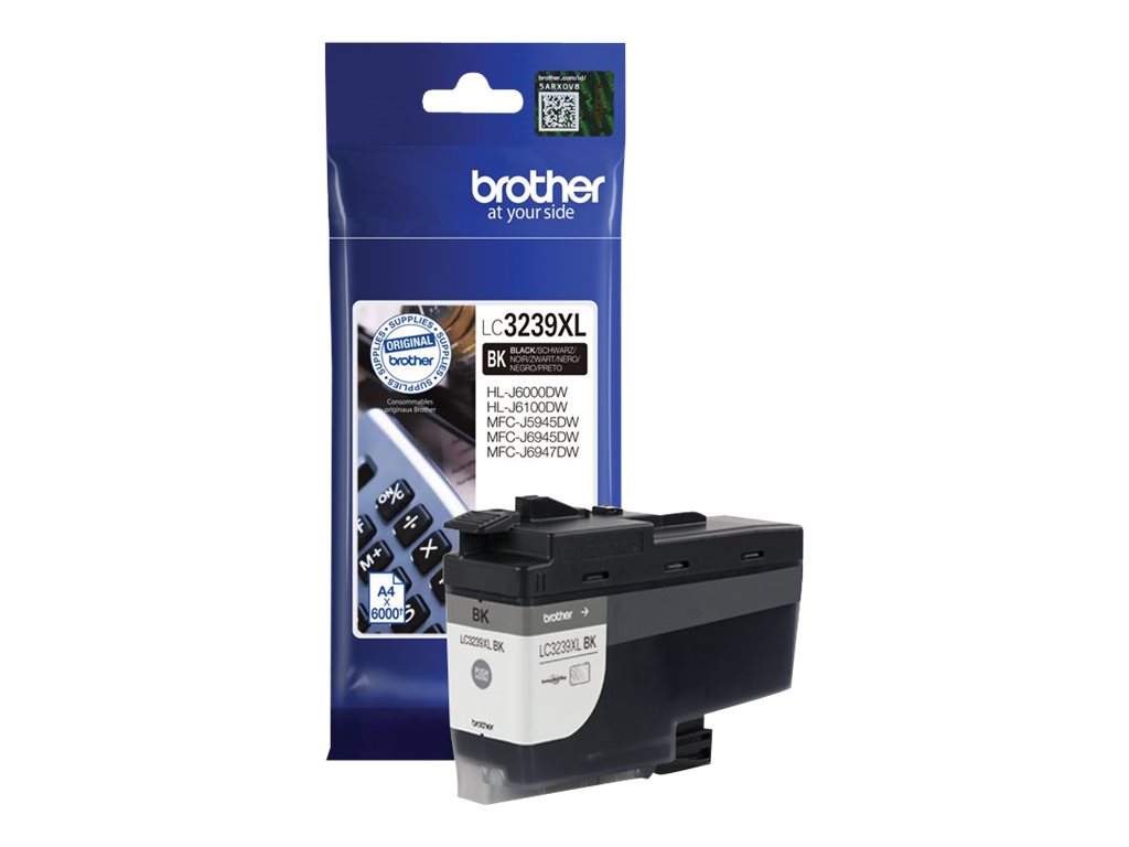Brother High-yield Ink Cartridge | LC3239XLBK | Ink | Black - Image 3