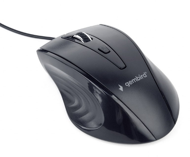 Gembird | Mouse | MUS-4B-02 | USB | Standard | Wired | Black - Image 3