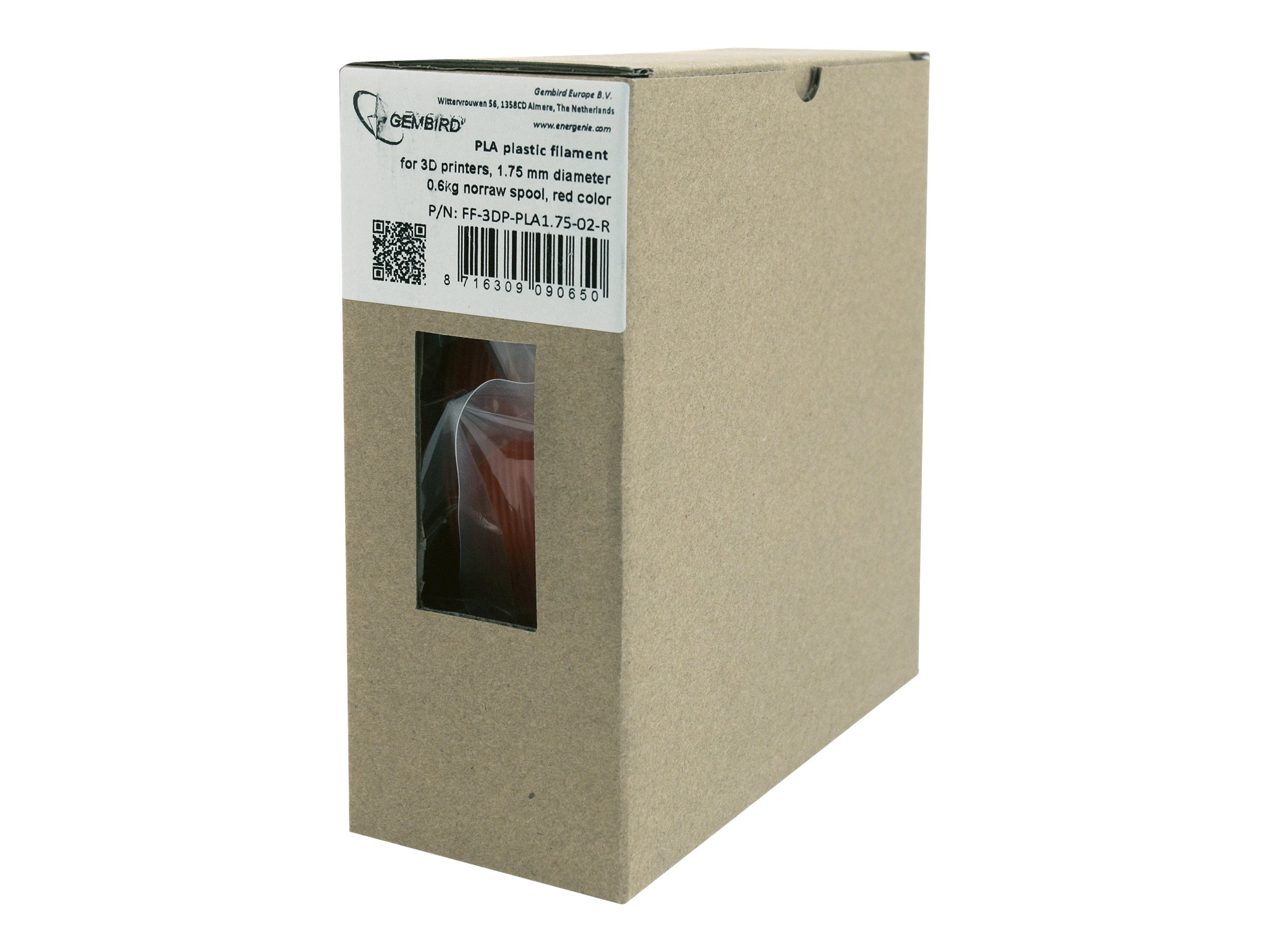 Flashforge PLA-PLUS Filament | 1.75 mm diameter, 1kg/spool | Red - Image 8