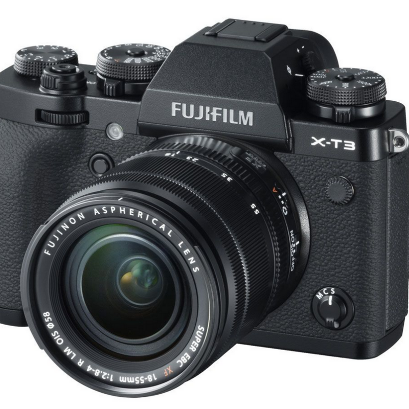 Fujifilm | X-T3 + XF18-55 | Mirrorless Camera Kit | 26.1 MP | ISO sensitivity (max) 51200 | Display diagonal 3.0 " | Video recording | Magnification 0.75 x | Viewfinder | CMOS | Black
