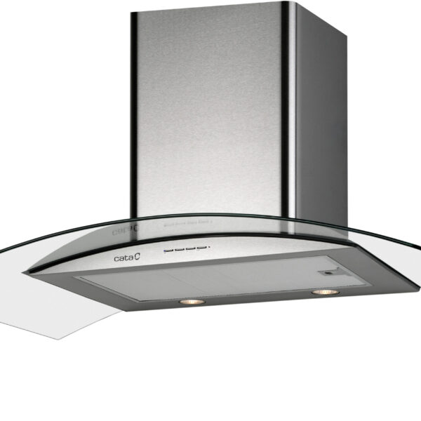 CATA | Hood | GAMMA 600 | Wall mounted | Energy efficiency A | Width 60 cm | 340 m³/h | Mechanical control | LED | Stainless steel