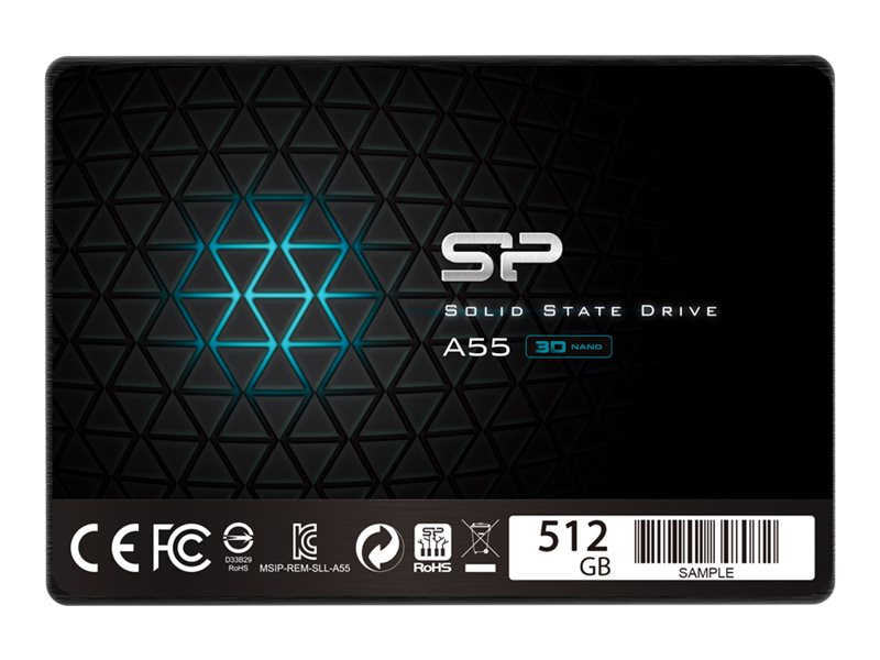 Silicon Power | A55 | 512 GB | SSD form factor 2.5" | Solid-state drive interface SATA | Read speed 560 MB/s | Write speed 530 MB/s - Image 2