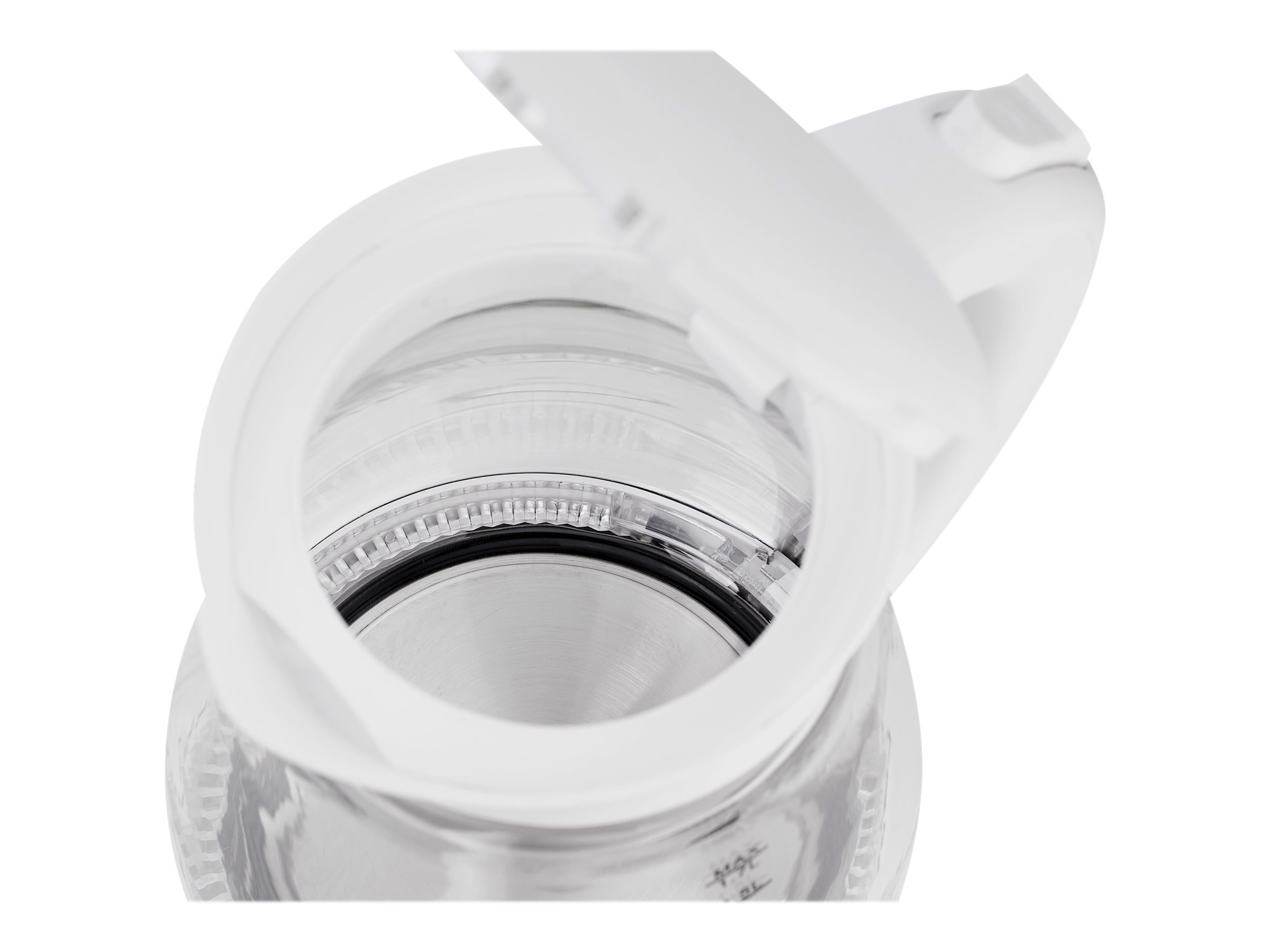 Adler | Kettle | AD 1274 | Electric | 2200 W | 1.7 L | Polypropylene/Glass | 360° rotational base | White - Image 10