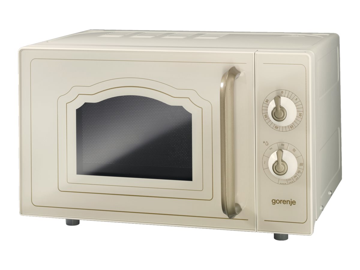 Gorenje | Microwave oven with grill | MO4250CLI | Free standing | 20 L | 700 W | Grill | Ivory - Image 2