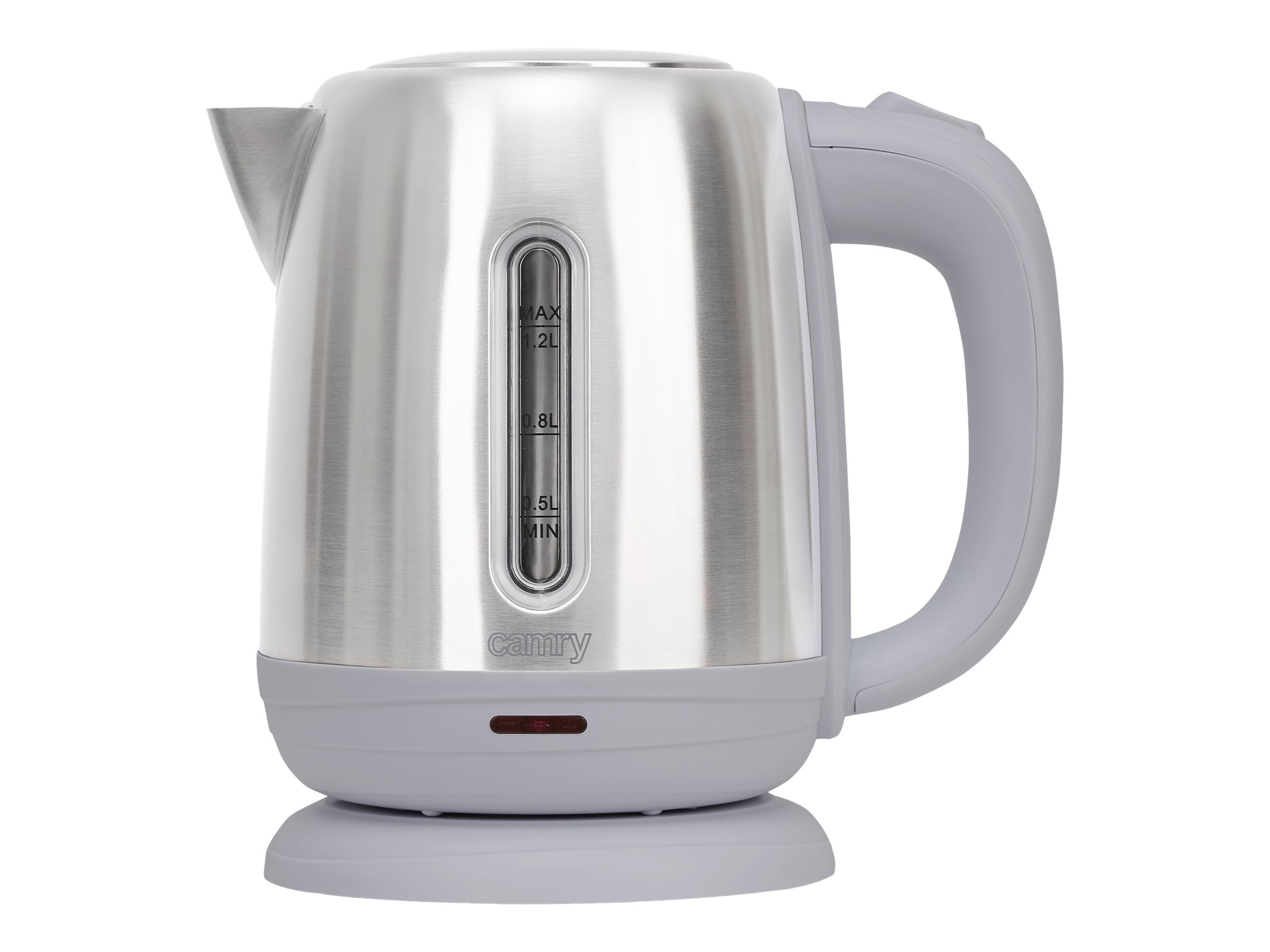 Camry | Kettle | CR 1278 | Standard | 1630 W | 1.2 L | Stainless steel | 360° rotational base | Stainless steel - Image 2