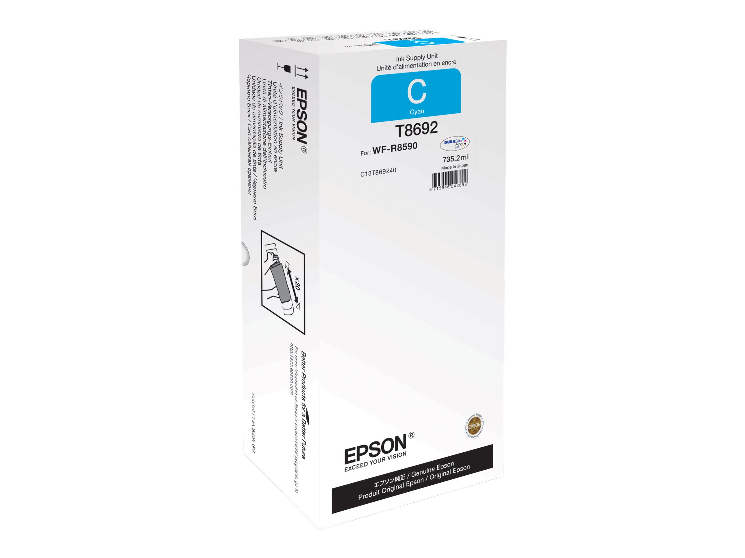 Epson C13T869240 | Ink Cartridge XXL | Cyan - Image 5