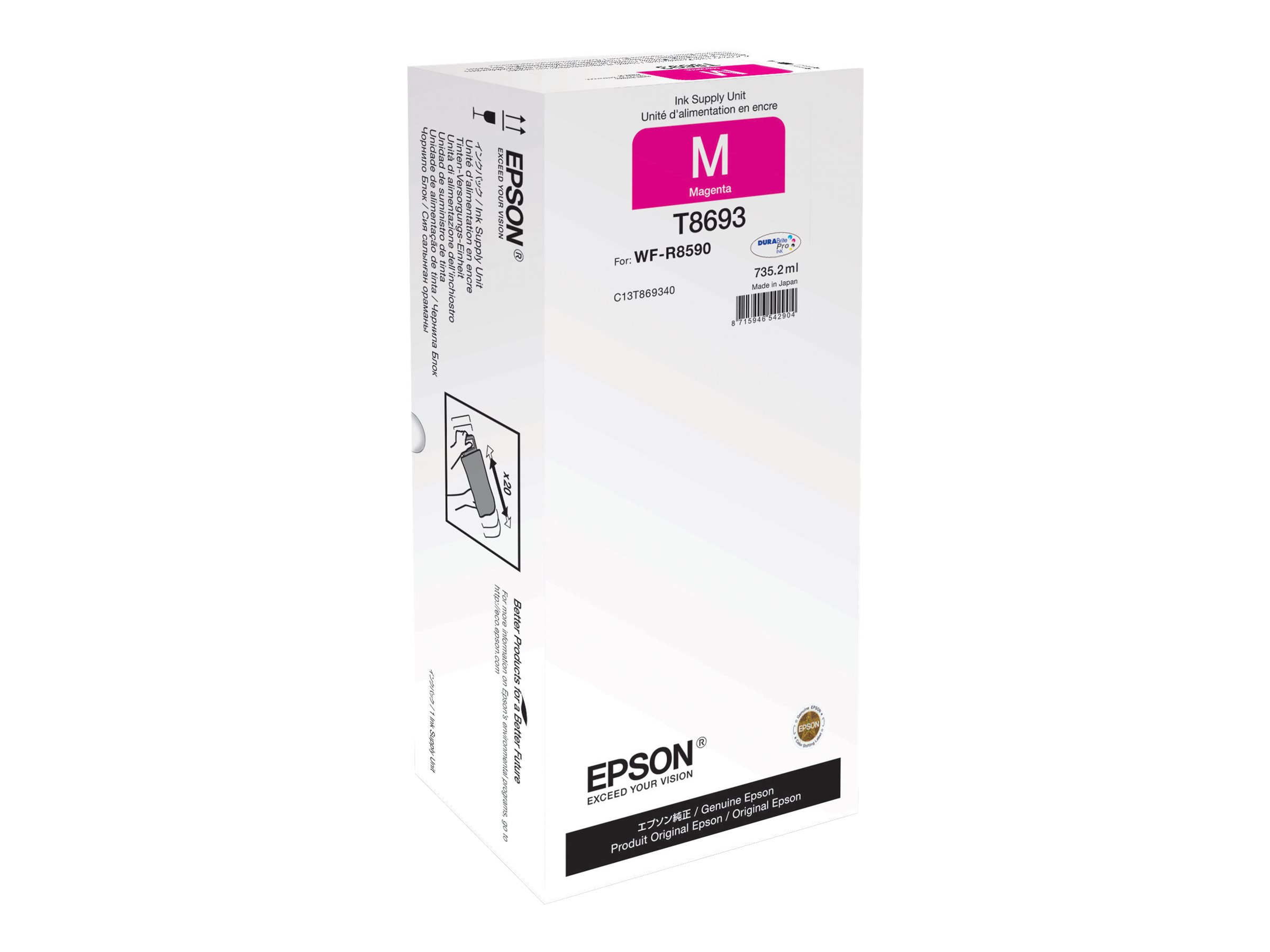 Epson C13T869340 | Ink Cartridge XXL | Magenta - Image 4