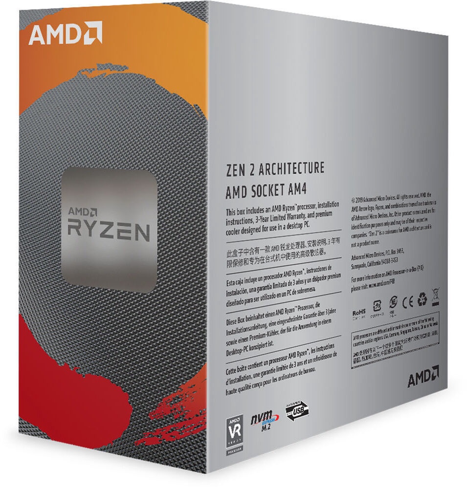 AMD | Ryzen 5 3600 | 3.6 GHz | AM4 | Processor threads 12 | AMD | Processor cores 6 - Image 5