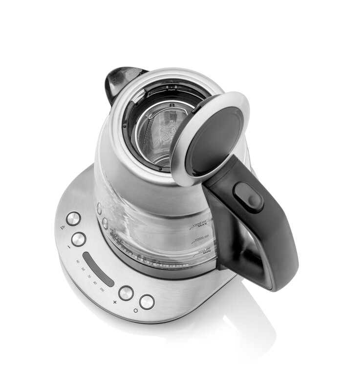 ETA | Kettle | Crystela Premium ETA915390000 | Electric | 2200 W | 1.5 L | Glass | 360° rotational base | Stainless steel/Glass - Image 4