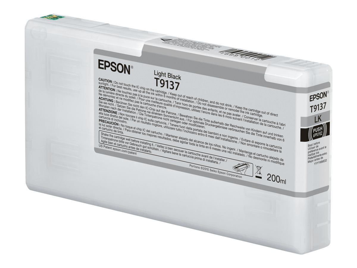 Epson T9137 | Ink Cartridge | Light Black - Image 2