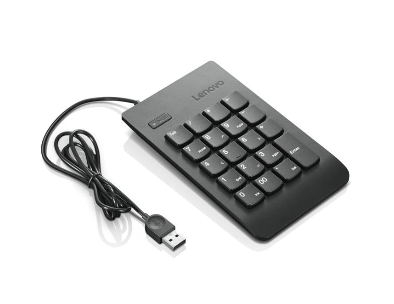 Lenovo | Essential | USB Numeric Keypad Gen II | Numeric Keypad | Wired | Black - Image 4