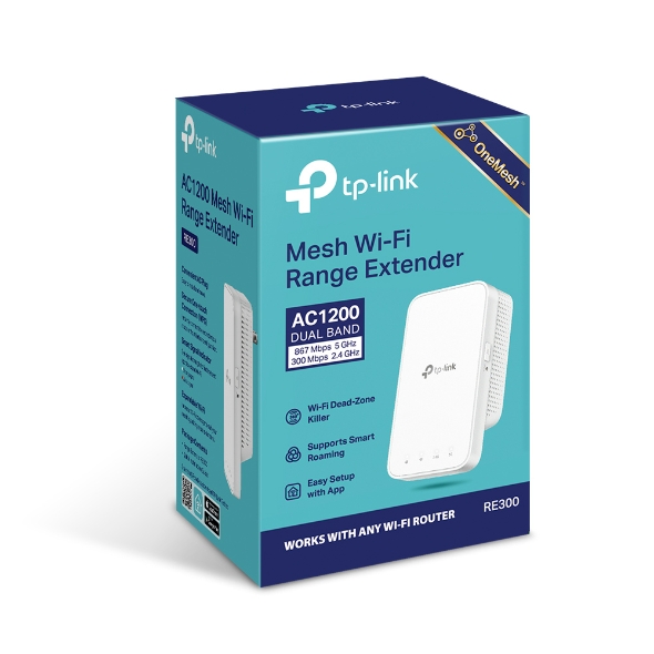 TP-LINK | Mesh Extender | RE300 | 802.11ac | 2.4GHz/5GHz | 300+867 Mbit/s | Ethernet LAN (RJ-45) ports No | MU-MiMO No | no PoE | Antenna type 2xInternal - Image 7