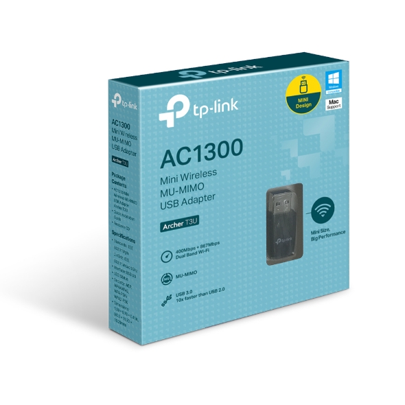 TP-LINK | MU-MIMO USB 3.0 Adapter | Archer T3U - Image 6