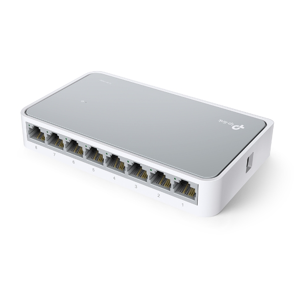 TP-LINK | Switch | TL-SF1008D | Unmanaged | Desktop | 10/100 Mbps (RJ-45) ports quantity 8 | Power supply type External | 36 month(s) - Image 4