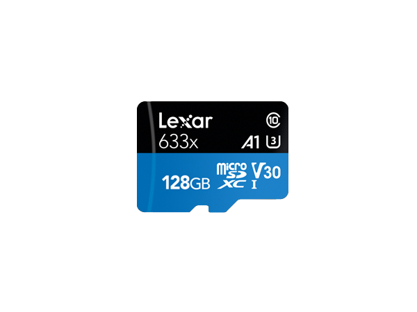 Lexar | High-Performance 633x | UHS-I | 128 GB | micro SDXC