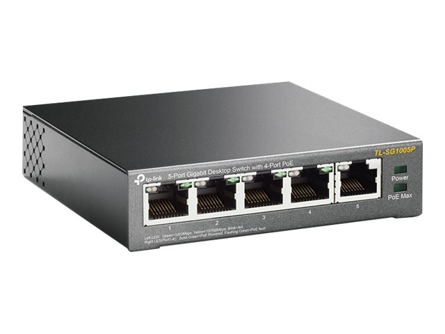 TP-LINK | Switch | TL-SG1005P | Unmanaged | Desktop | Gigabit Ethernet (copper) ports quantity 5 | Power over Ethernet (PoE) ports quantity 4 | Power supply type External | 36 month(s) - Image 9