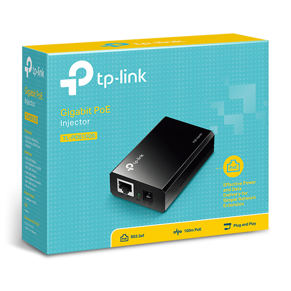 TP-LINK | PoE Injector 15.4W | TL-PoE150S | Ethernet LAN (RJ-45) ports 2x10/100/1000 - Image 2