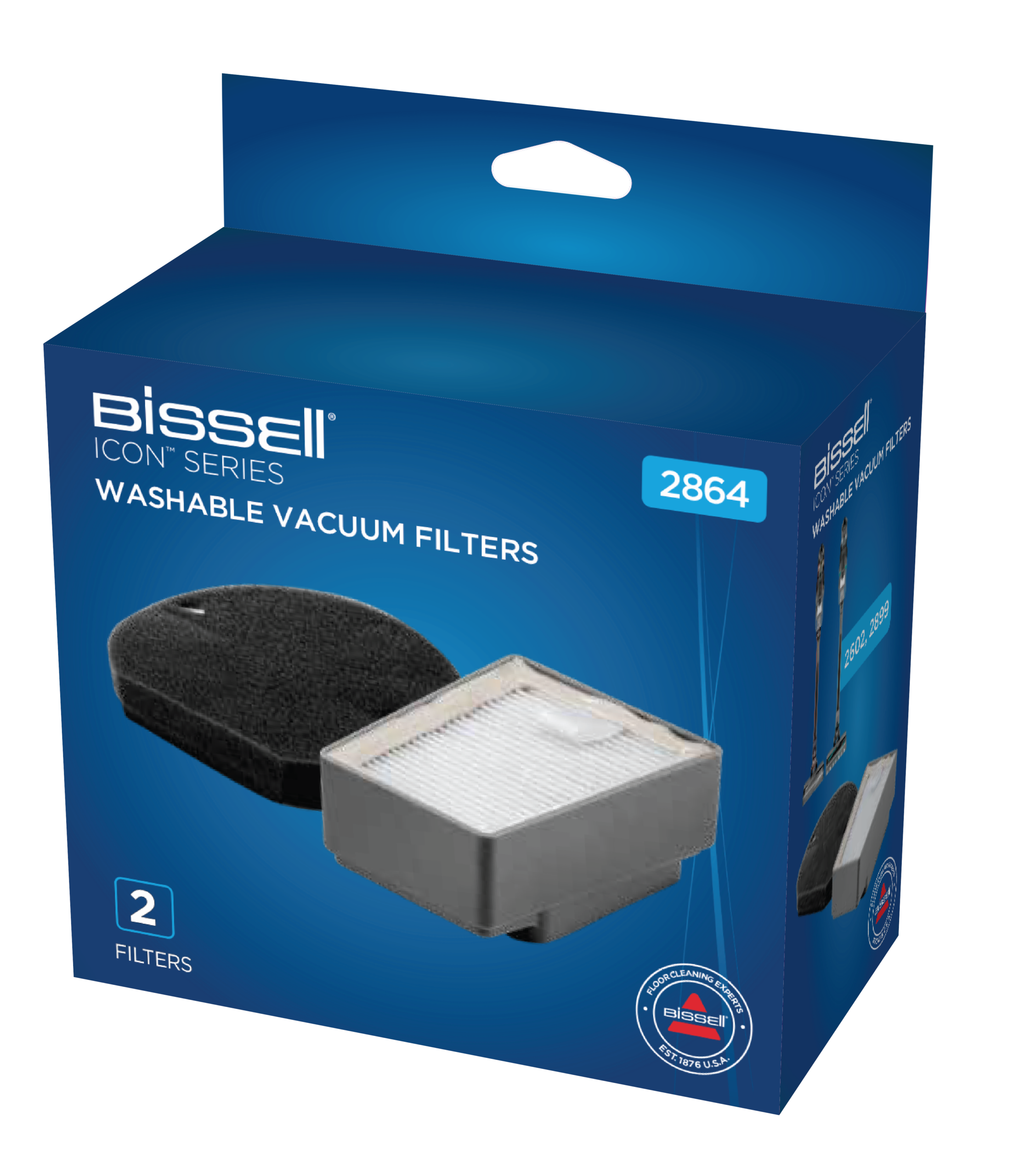 Bissell | Icon Washable Vacuum Filters | No ml | 1 pc(s)