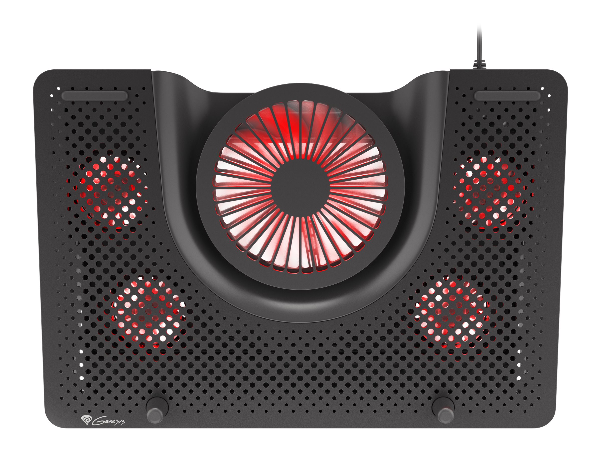 Genesis | Laptop cooling pad, OXID 550 | Black | 400 x 280 x 55 mm | 2 year(s) - Image 4