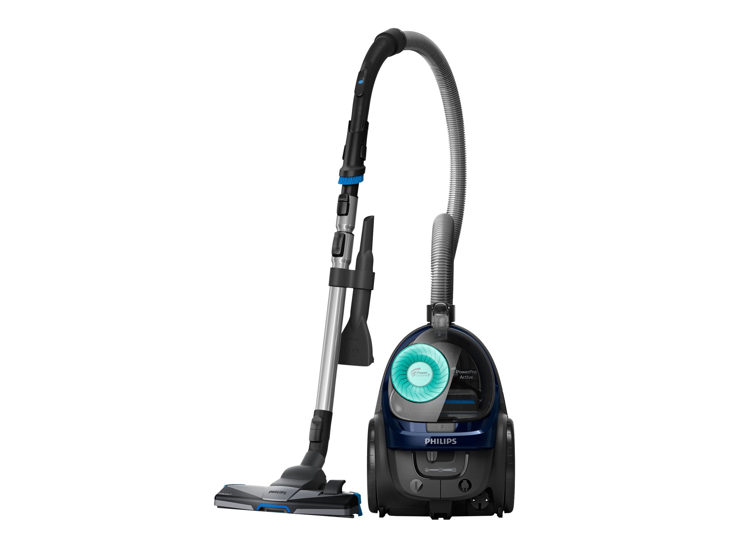 Philips | Vacuum cleaner | PowerPro Active FC9556/09 | Bagless | Power 900 W | Dust capacity 1.5 L | Blue - Image 2