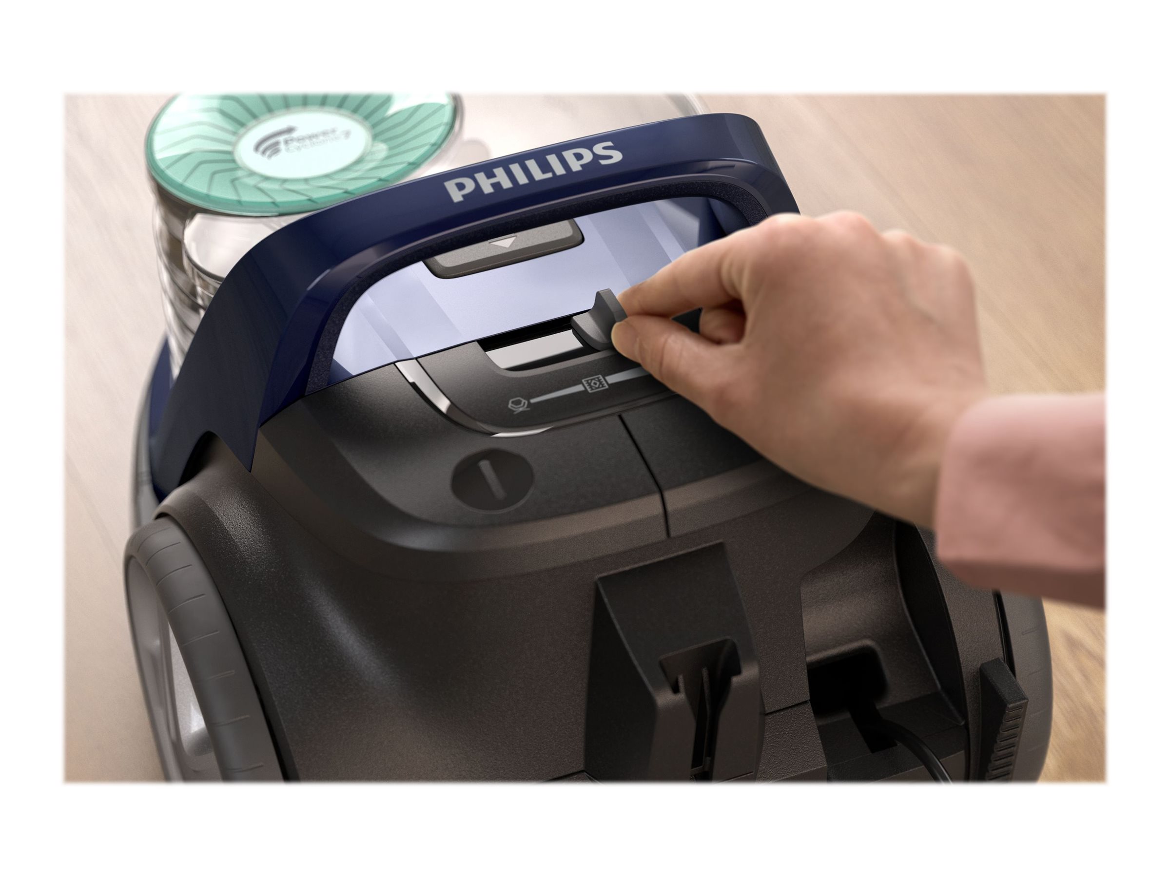 Philips | Vacuum cleaner | PowerPro Active FC9556/09 | Bagless | Power 900 W | Dust capacity 1.5 L | Blue - Image 13