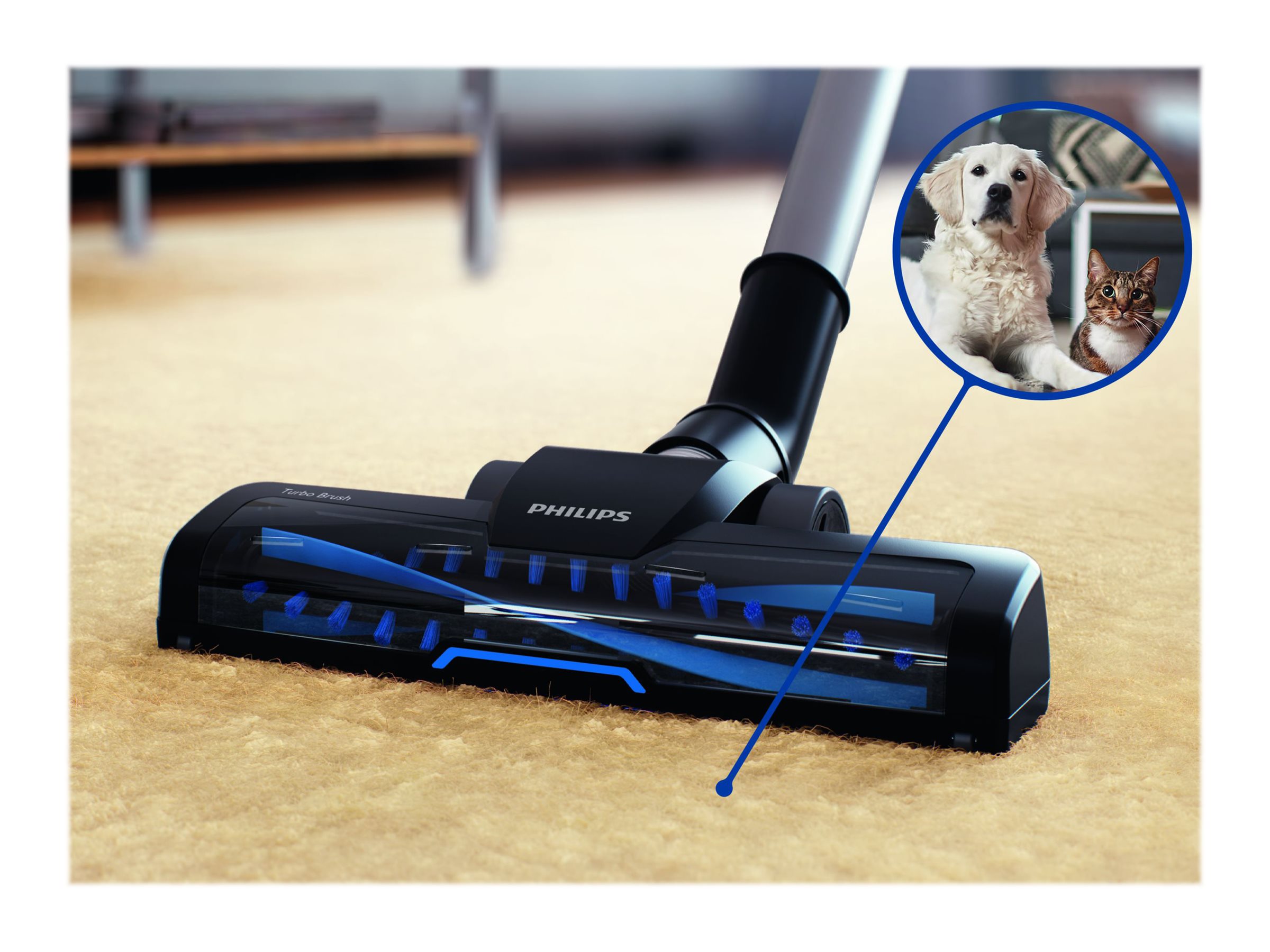 Philips | Vacuum cleaner | PowerPro Active FC9556/09 | Bagless | Power 900 W | Dust capacity 1.5 L | Blue - Image 14