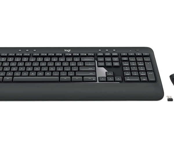 Logitech | MK540 Advanced | Keyboard and Mouse Set | Wireless | Mouse included | Batteries included | US | Black | USB | Wireless connection