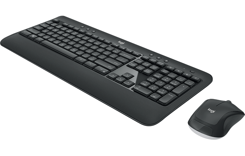 Logitech | MK540 Advanced | Keyboard and Mouse Set | Wireless | Mouse included | Batteries included | US | Black | USB | Wireless connection - Image 3