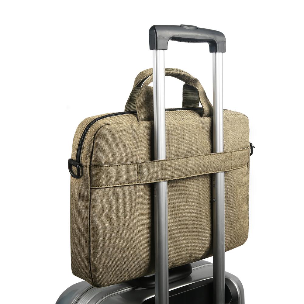 Lenovo | Casual Toploader T210 | Fits up to size 15.6 " | Messenger - Briefcase | Green - Image 4