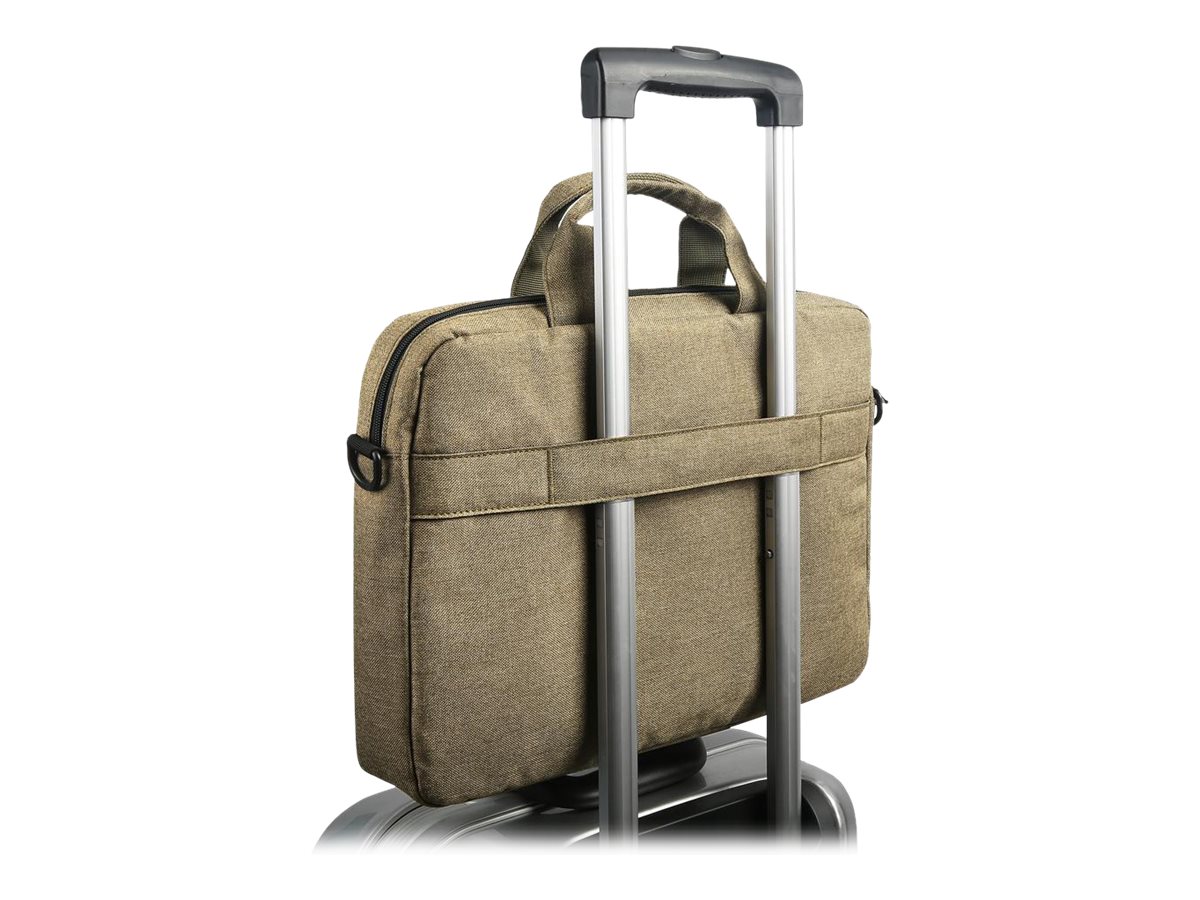 Lenovo | Casual Toploader T210 | Fits up to size 15.6 " | Messenger - Briefcase | Green - Image 11