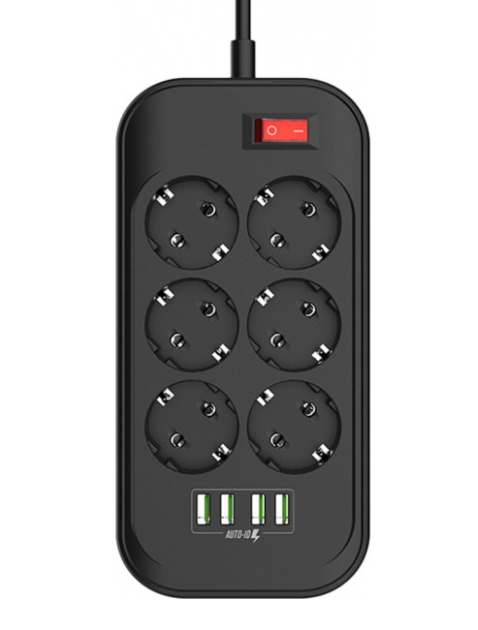 ColorWay | 10 A | Power Socket | CW-CHE64B | 17 W - Image 2