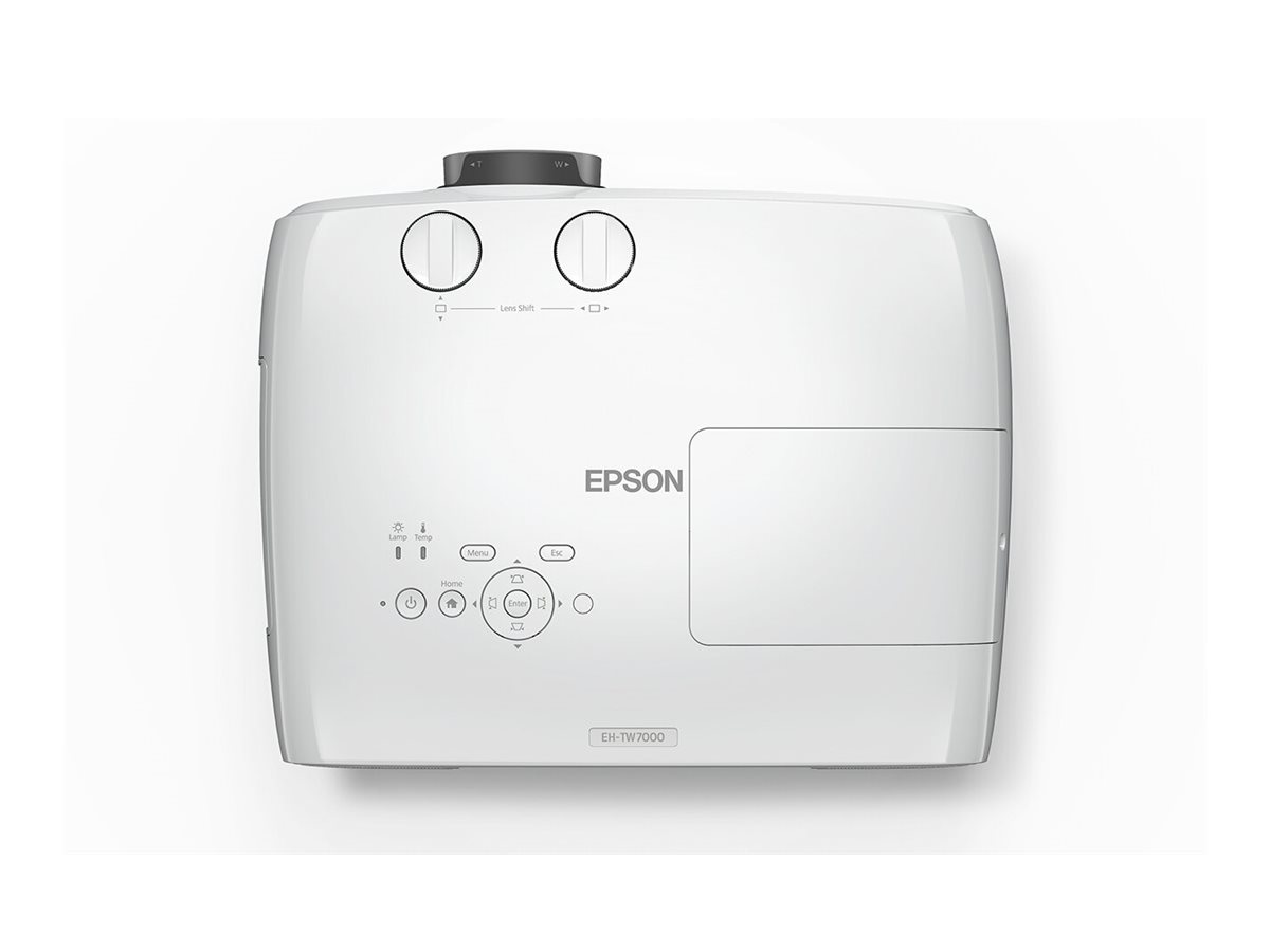 Epson | EH-TW7000 | 3000 ANSI lumens | 40.000:1 | White | Lamp warranty 12 month(s) - Image 21