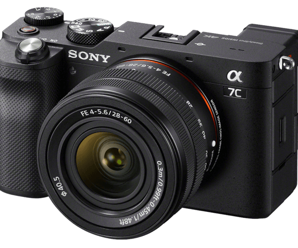 Sony | Full-frame Mirrorless Interchangeable Lens Camera with Sony FE 28-60mm F4-5.6 Zoom Lens | Alpha A7C | Mirrorless Camera body | 24.2 MP | ISO sensitivity (max) 102400 | Display diagonal 3.0 " | Video recording | Wi-Fi | Fast Hybrid AF | Magnification 0.59 x | Viewfinder | CMOS | Black