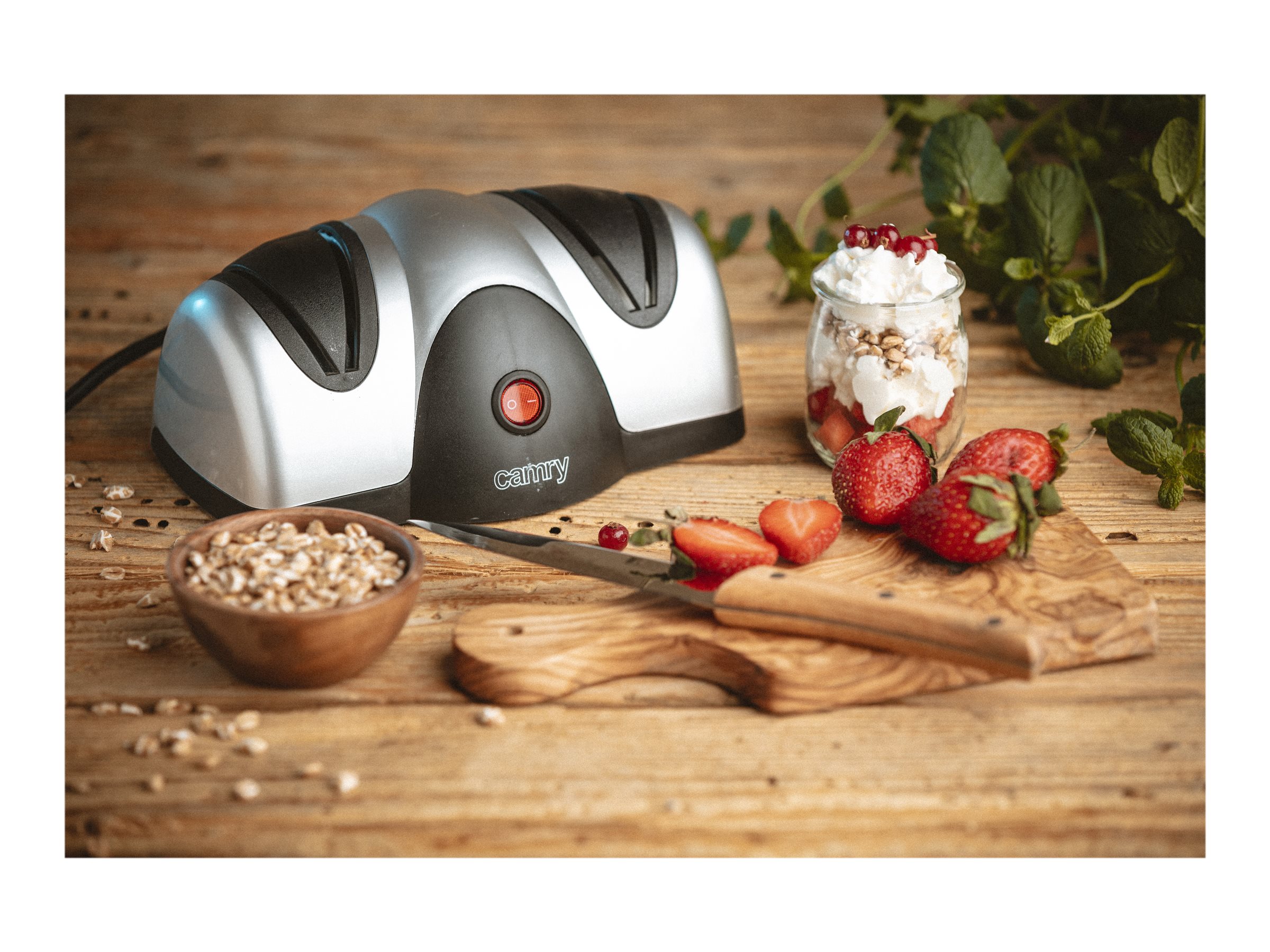 Camry | Knife sharpener | CR 4469 | Electric | Black/Silver | 60 W | 2 - Image 8