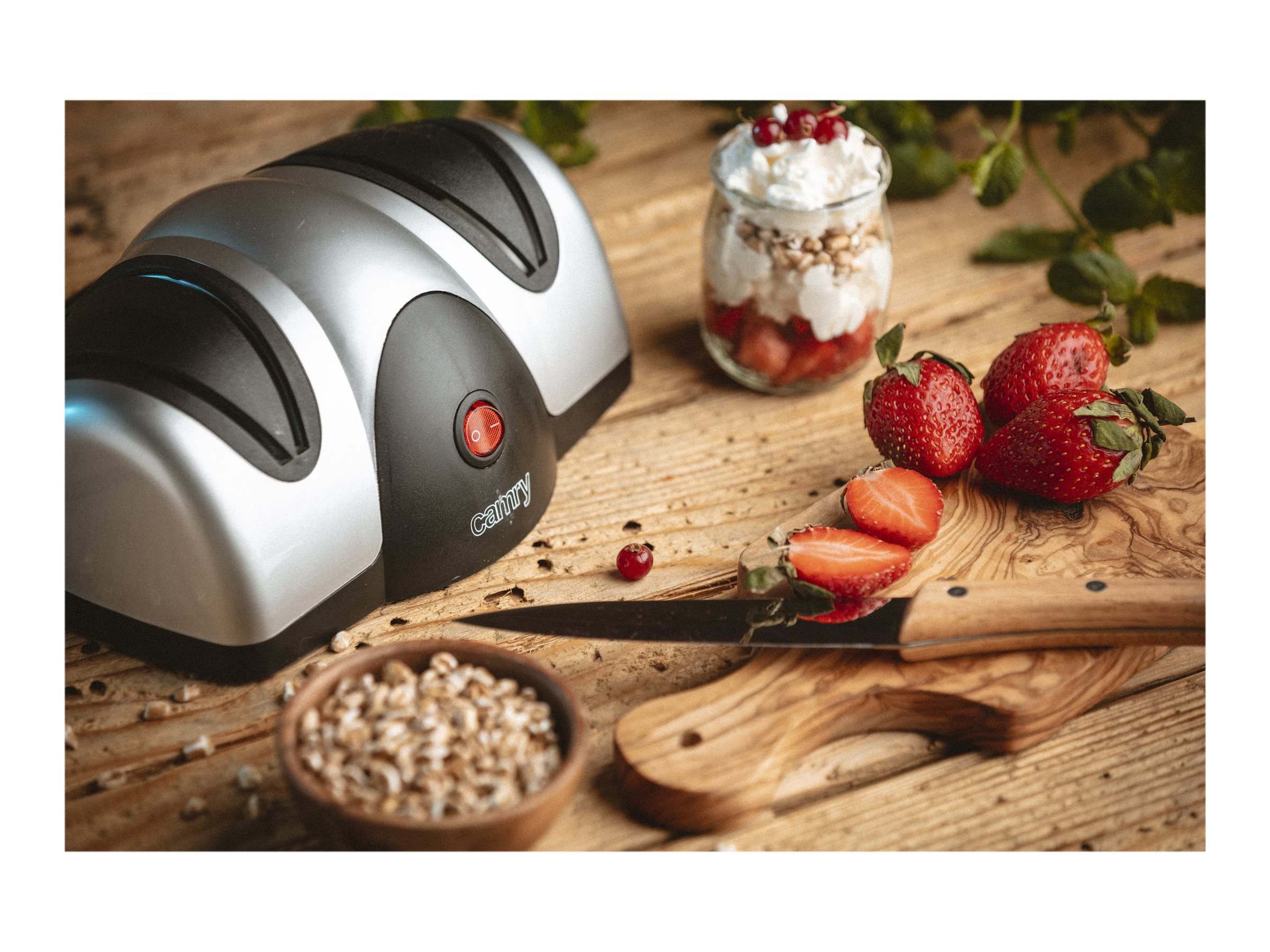 Camry | Knife sharpener | CR 4469 | Electric | Black/Silver | 60 W | 2 - Image 9
